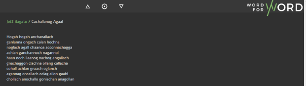 cahallanog-word4word