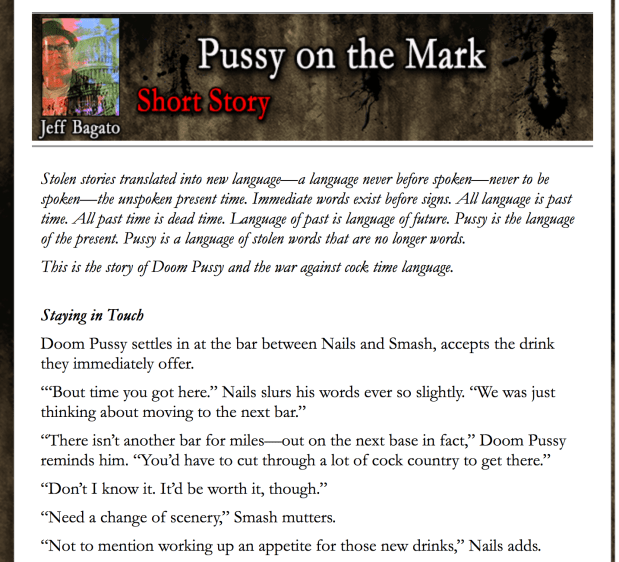 pussy mark story