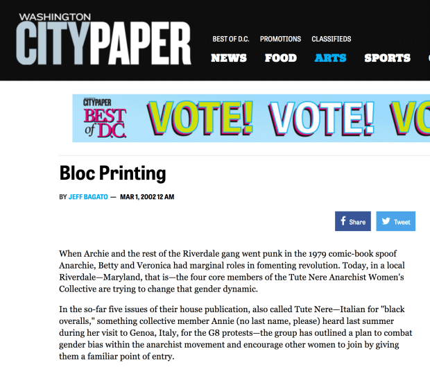 city paper-tute nere