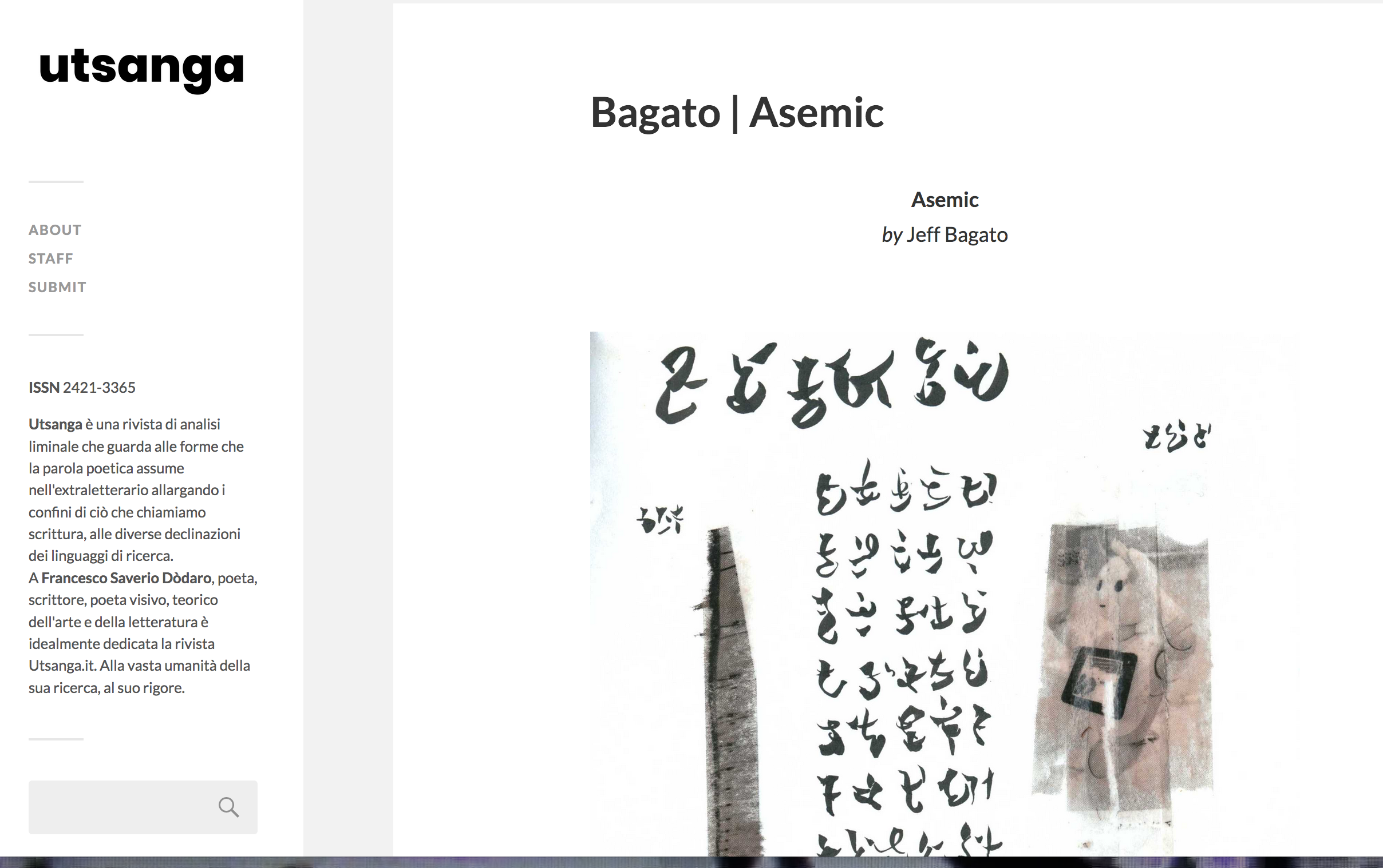 utsanga 23-xtro asemic